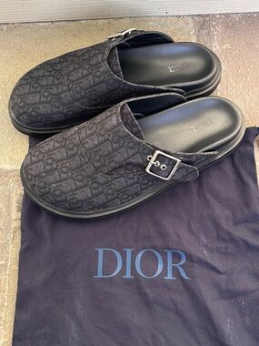 DIOR Mules Shoes with Oblique Monogram
